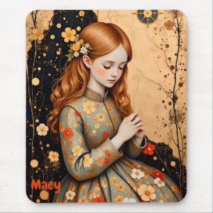 MACY ~ Elegant Vintage Girl  ~ Mousepad