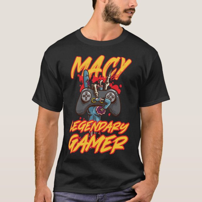 Macy Legendary Gamer T-Shirt (Front)