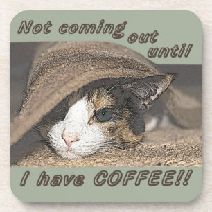 Macy Wants Coffee Too Coaster