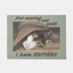 Macy Wants Coffee Too Doormat