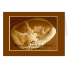 "Macy with Lamb Chop" 5 x 7 Carte avec Enveloppe