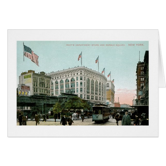 Macy's Department Store, New York (Devant horizontal)