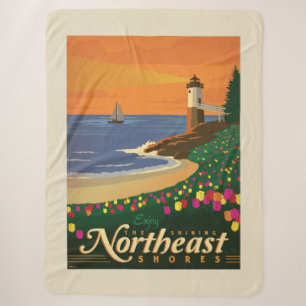 Macy's Flower Show   Northeast Sherpa Blanket