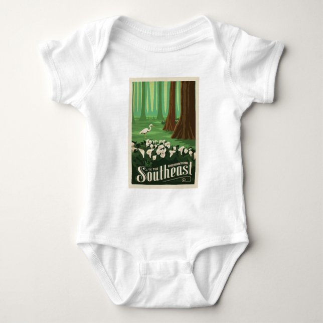 Macy's Flower Show | Southeast Baby Bodysuit (Front)