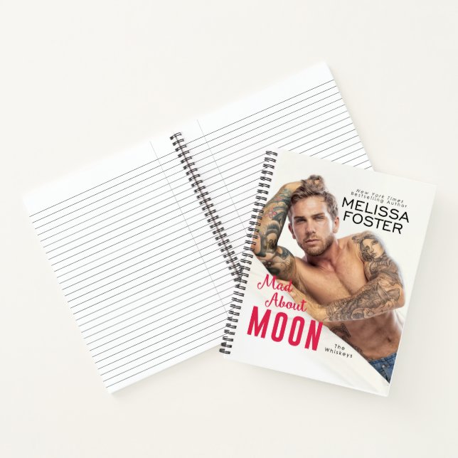 Mad About Moon Carnet - 8,5 po l x 11 po l (Intérieur)