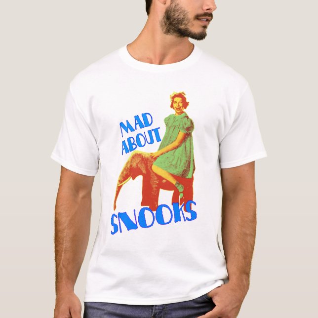 Mad About Snooks customizable T-shirt (Front)