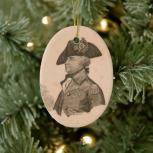 Mad Anthony Wayne Ceramic Ornament