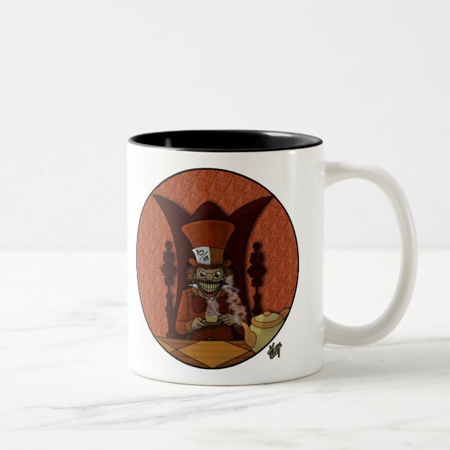 Mad as a Hatter Coffee Cup (Right)