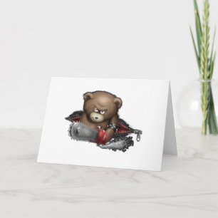 Mad Bear Chainsaw Card