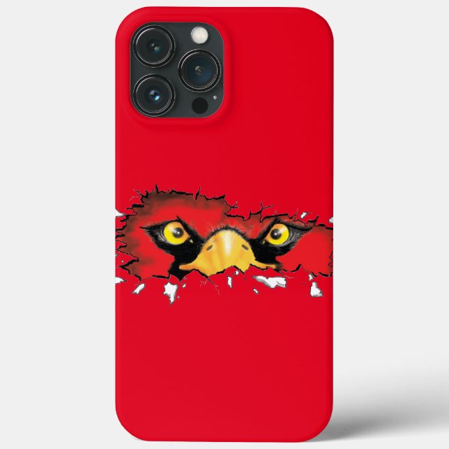 "Mad Cardinal" Case-Mate iPhone Case (Back)