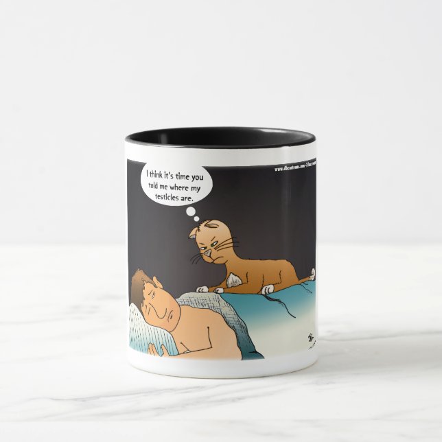 Mad Cat Coffee Mug (Center)