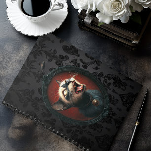 Mad Cat Spiral Notebook