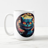 Mad Cheshire Cat Alice in Wonderland