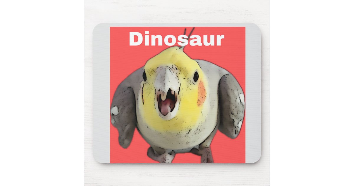 Mad Cockatiel Mouse Pad 