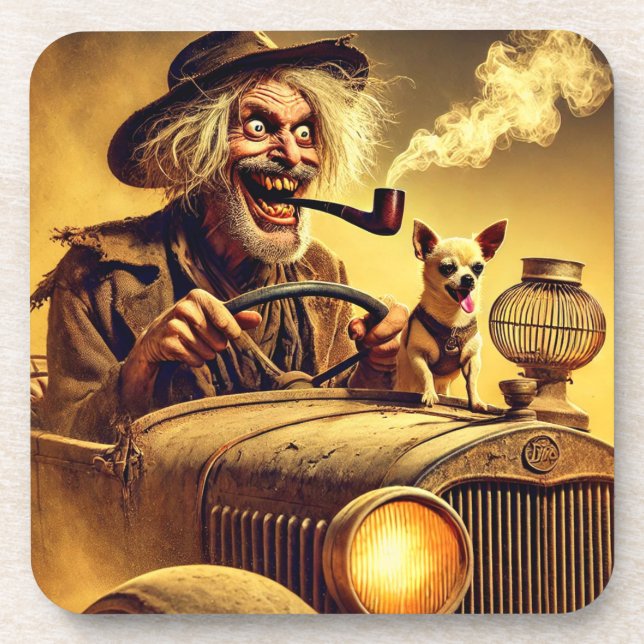 MAD DESERT DRIVER.   #1 IN SERIES. COASTER (Front)
