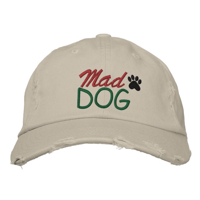 MAD DOG by SRF Embroidered Hat (Front)