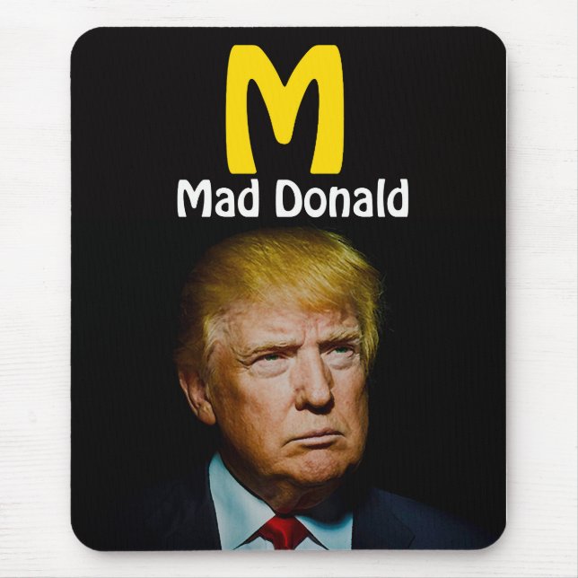 MAD DONALD MOUSE PAD (Front)