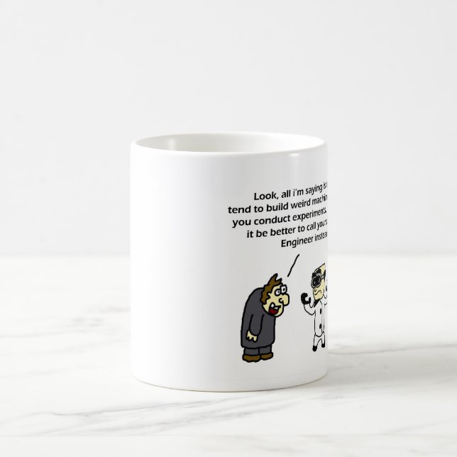 Mad Engineer mug (Center)