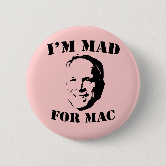 Mad for Mac Button (Front)