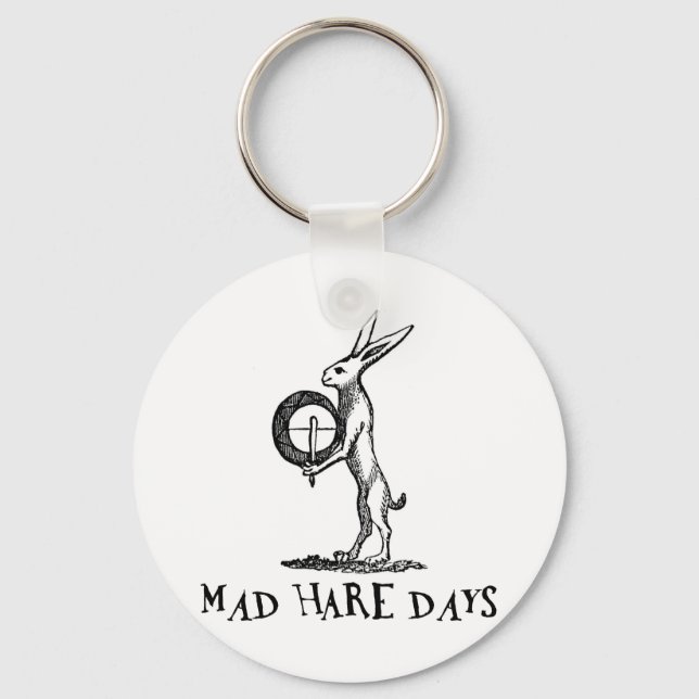 Mad Hare Days Keychain (Front)