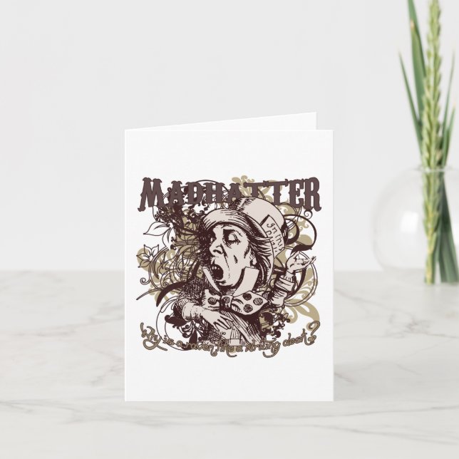Mad Hatter Carnivale Style Card (Front)