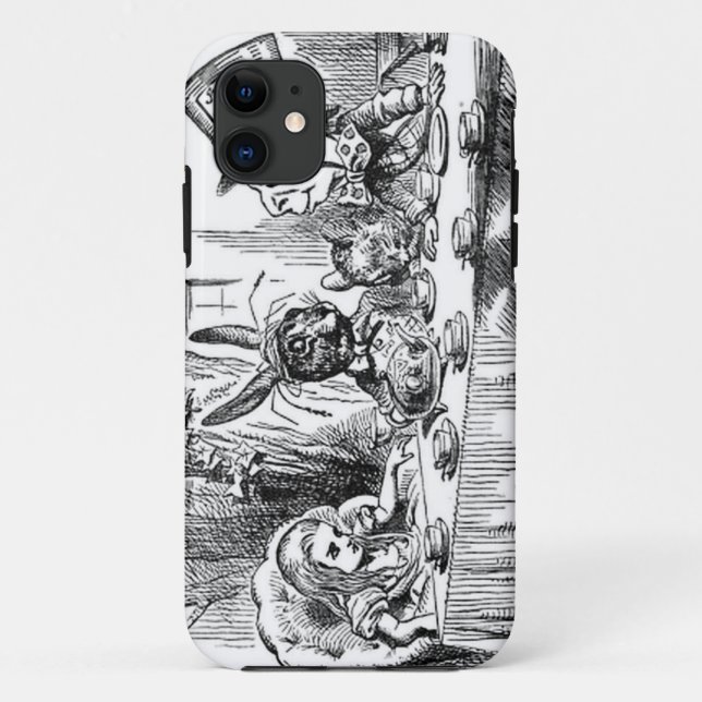 Mad Hatter Case-Mate iPhone Case (Back)