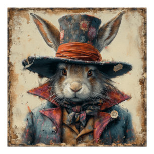  Mad Hatter: Enchanting Eccentricity Poster