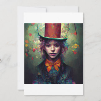 mad hatter invitation