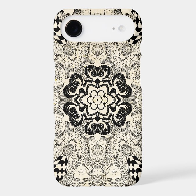 Mad Hatter Kaleidoscope 2 Case-Mate iPhone Case (Back)