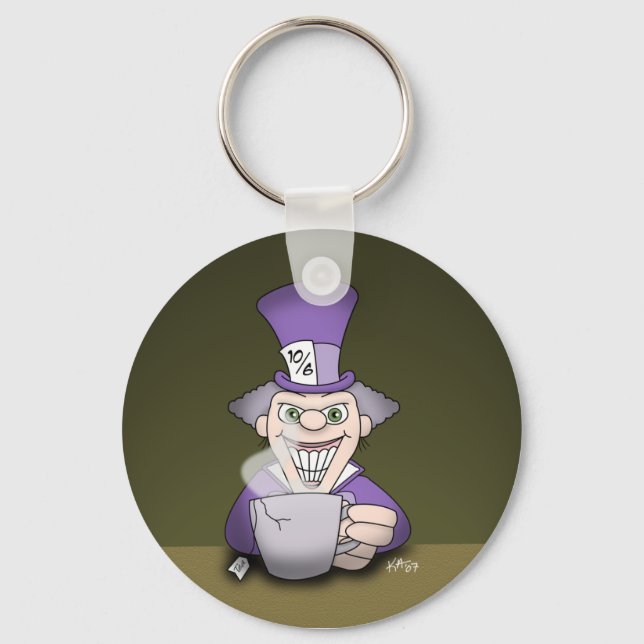 Mad Hatter Keychain (Front)