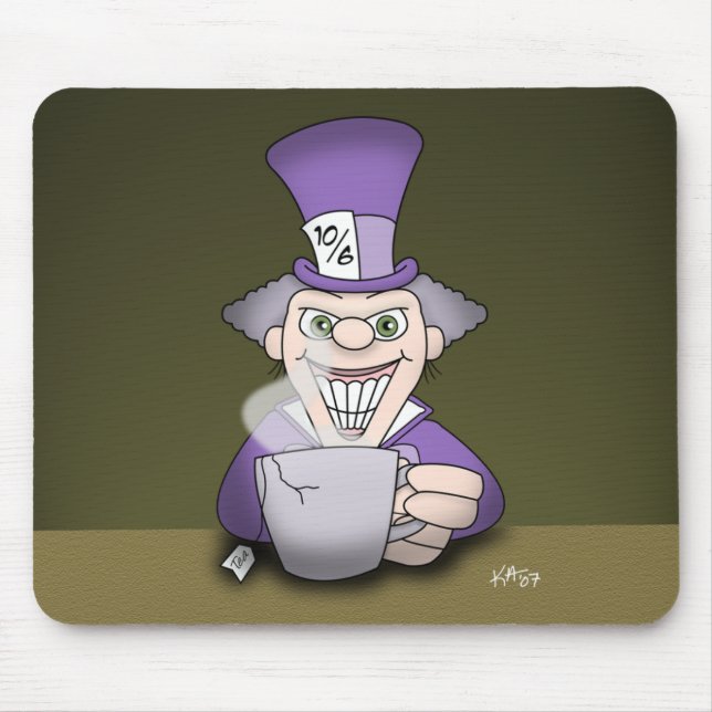 Mad Hatter Mousepad (Front)