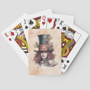Mad Hatter Playing Cards