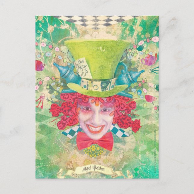 Mad Hatter Postcard (Front)