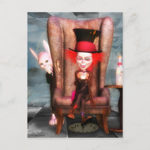 Mad Hatter Postcard