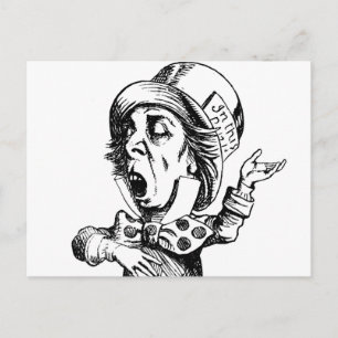 Mad Hatter Postcard