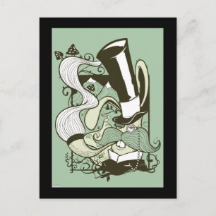 mad hatter postcard