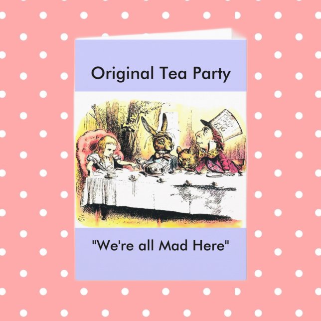 Mad Hatter Tea Party Card (Creator Uploaded)
