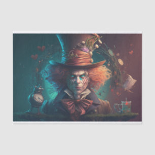 Mad Hatter Time for Tea Tissue Paper