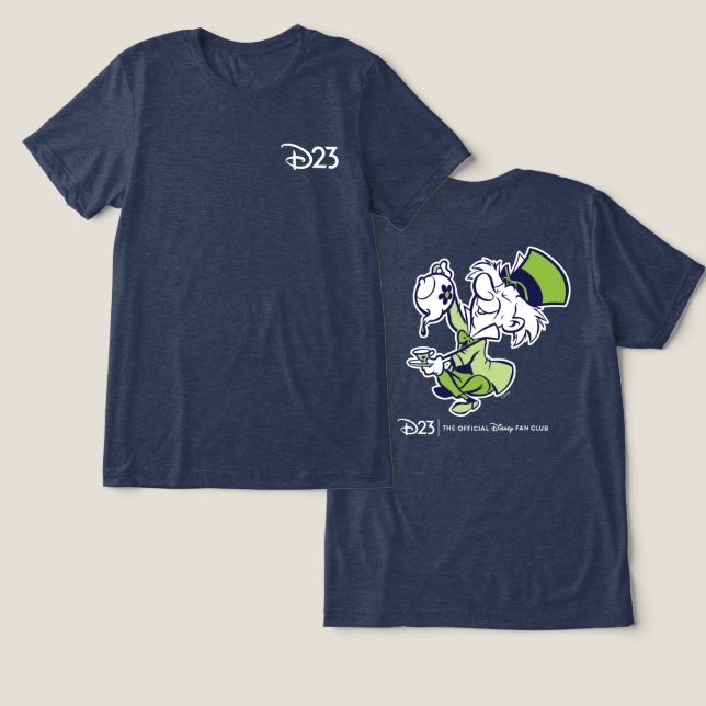 Mad Hatter Two-Sided Shirt (Design Front & Back)