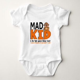 Mad Kid Kidney Cancer Baby Bodysuit
