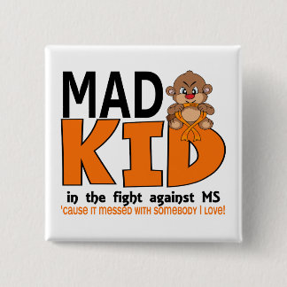 Mad Kid MS 2 Inch Square Button