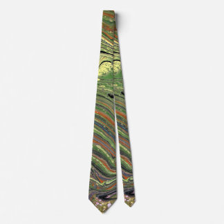 Mad Love 1 Wild Green Abstract Tie