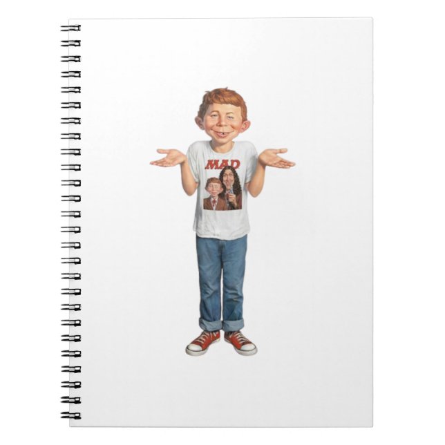 Mad Magazine Spiral Notebook (Front)