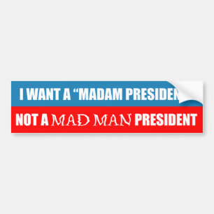 Mad Man bumper sticker