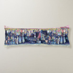 Mad Man on Market and Main, Singapore Body Pillow