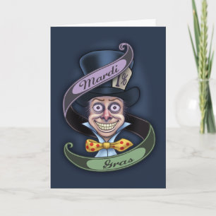 Mad Mardi Gras Card