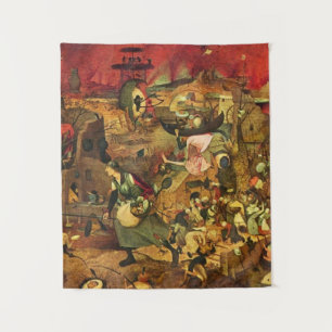 Mad Meg By Hieronymus Bosch Tapestry