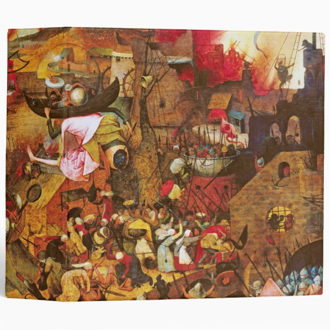 Mad Meg (Dull Gret), Pieter Bruegel Binder (Front/Spine)