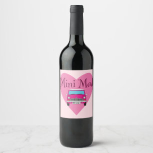 Mad Mini Lovers Wine Label