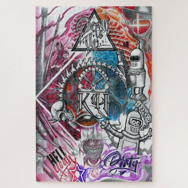 Mad Mix Jigsaw Puzzle (Vertical)